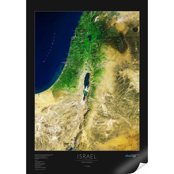 albedo 39 Mapa Israel