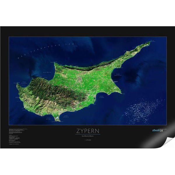 albedo 39 Mapa Chipre