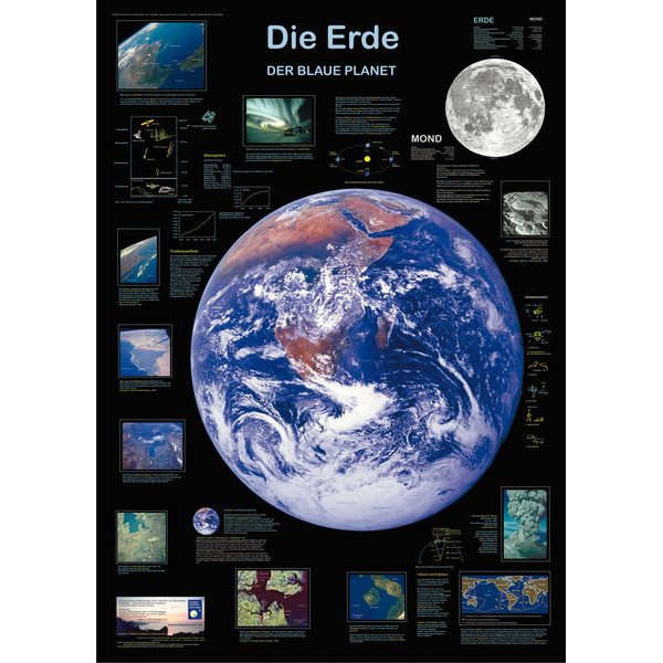 Planet Poster Editions Poster A Terra - O planeta azul