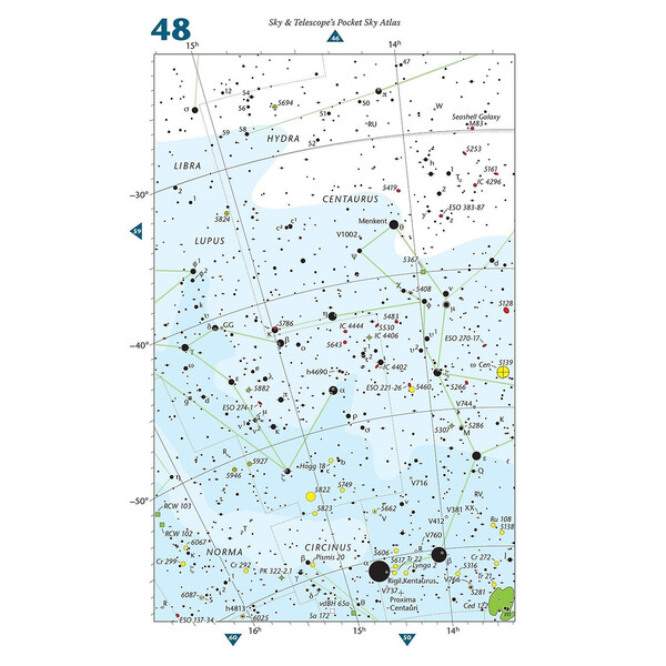 Sky-Publishing Atlas celeste de bolso