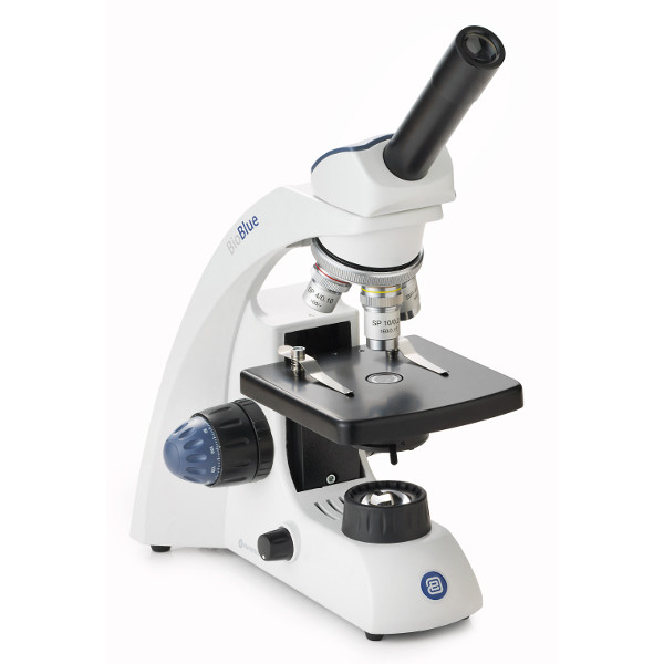 Euromex Microscópio BioBlue, BB.4200, mono, DIN, 40x-400x, 10x/18, LED, 1W