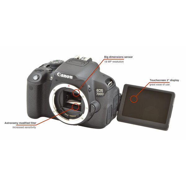 Canon Câmera DSLR EOS 700Da Full Range
