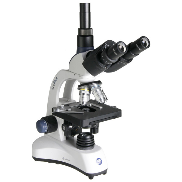 Euromex Microscópio EC.1653, trino, LED, 40x, 100x, 400x, 600x