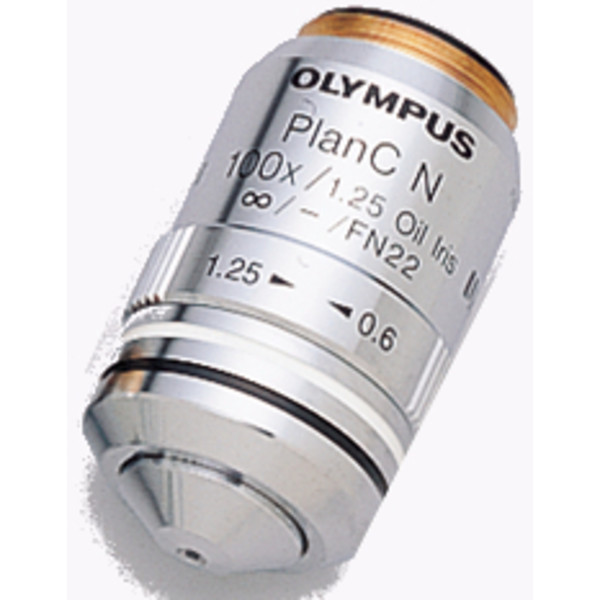 Evident Olympus objetivo PLCN 100xOl/0.6-1.25 Plan Achromat Objective