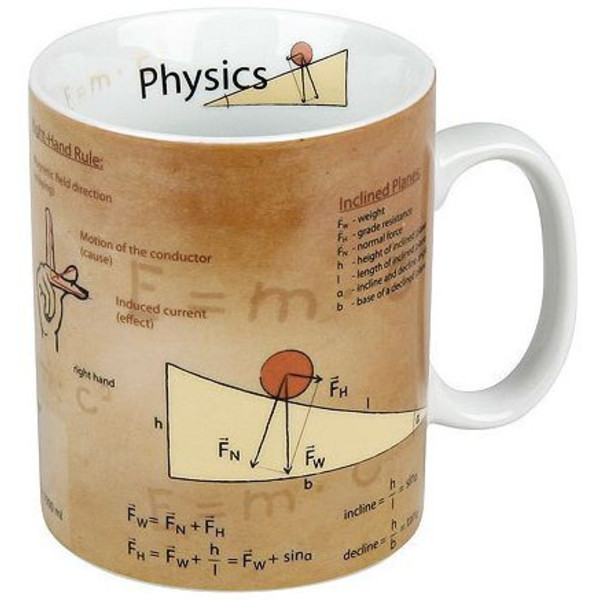 Könitz Chávena Mugs of Knowledge Physics
