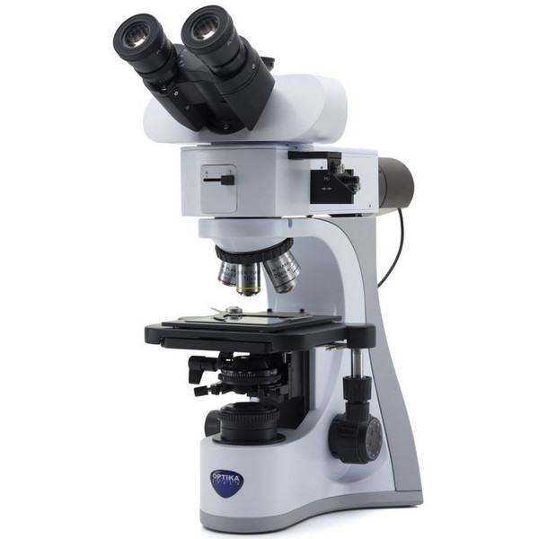 Optika Microscópio B-510METR, metallurgic, incident, transmitted, trino, IOS W-PLAN MET, 50x-500x, EU