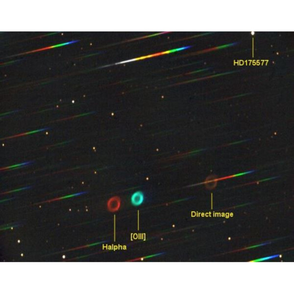 Shelyak Espectroscópio Star Analyser SA100