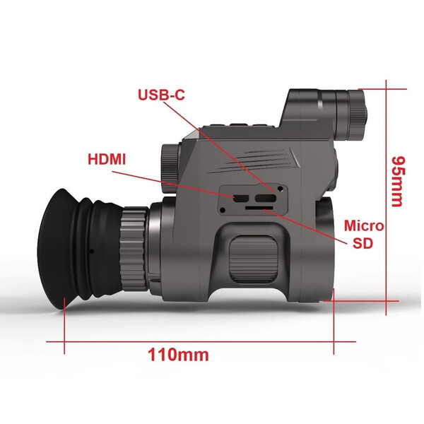 Sytong Aparelho de visão noturna HT-66-16mm/850nm/48mm Eyepiece German Edition