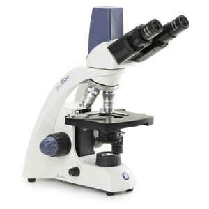 Euromex Microscópio BioBlue, BB.4269, Bino, digital, 5MP, DIN, semi plan 40x- 600x, 10x/18, NeoLED, 1W