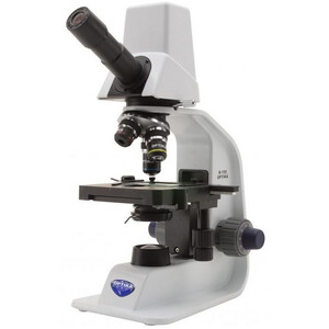Optika Microscópio B-150D-MRPL, digital, mono, akku, 1.3MP camera, 400x