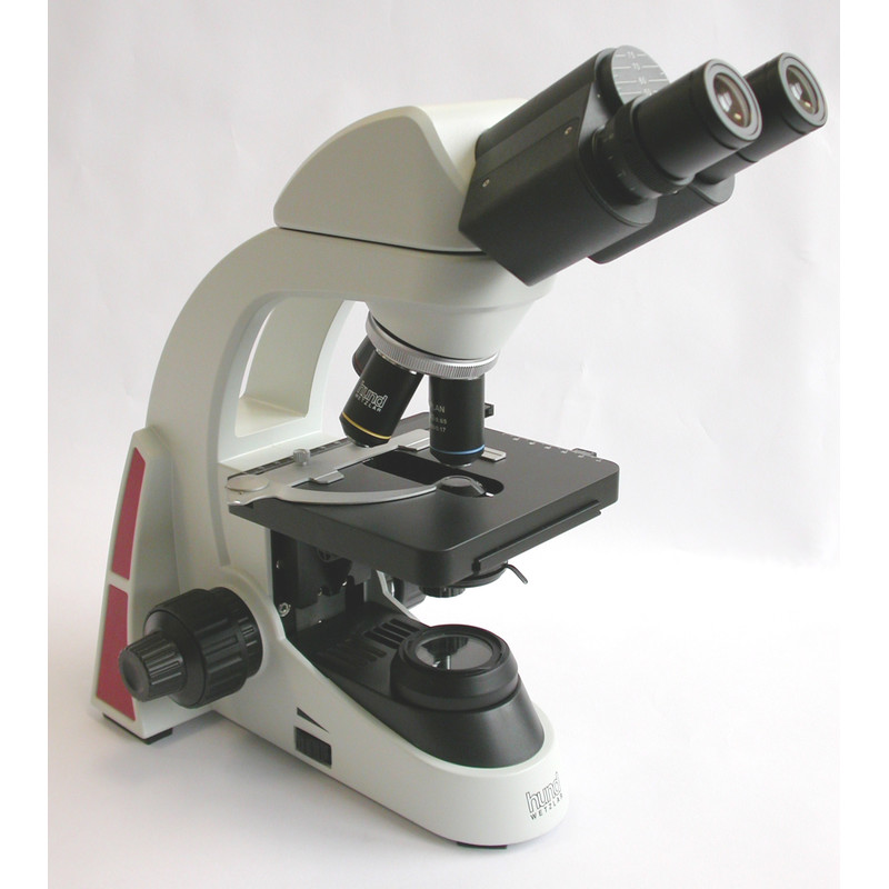 Hund Microscópio MED PRAX 3, bino, 40x - 1000x
