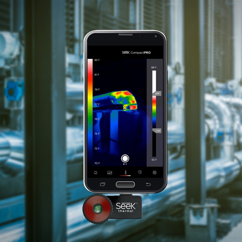 Seek Thermal Câmara térmica CompactPRO FASTFRAME Android