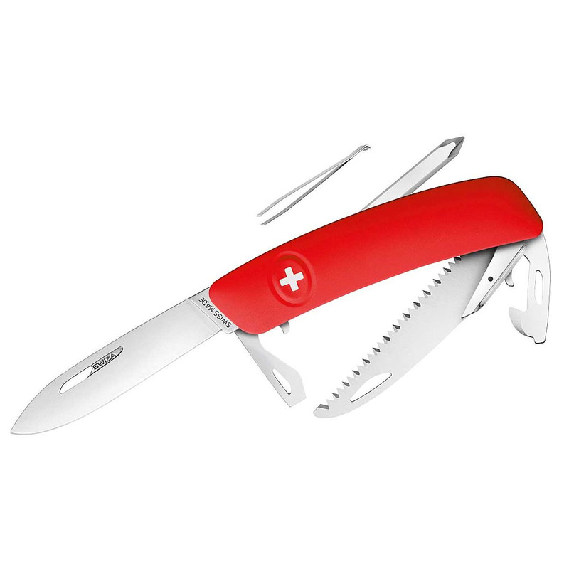 SWIZA Faca D06 Swiss Army Knife, red