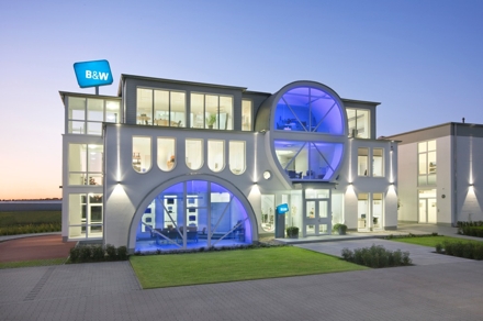 B Und W Imagebild Firmengebäude