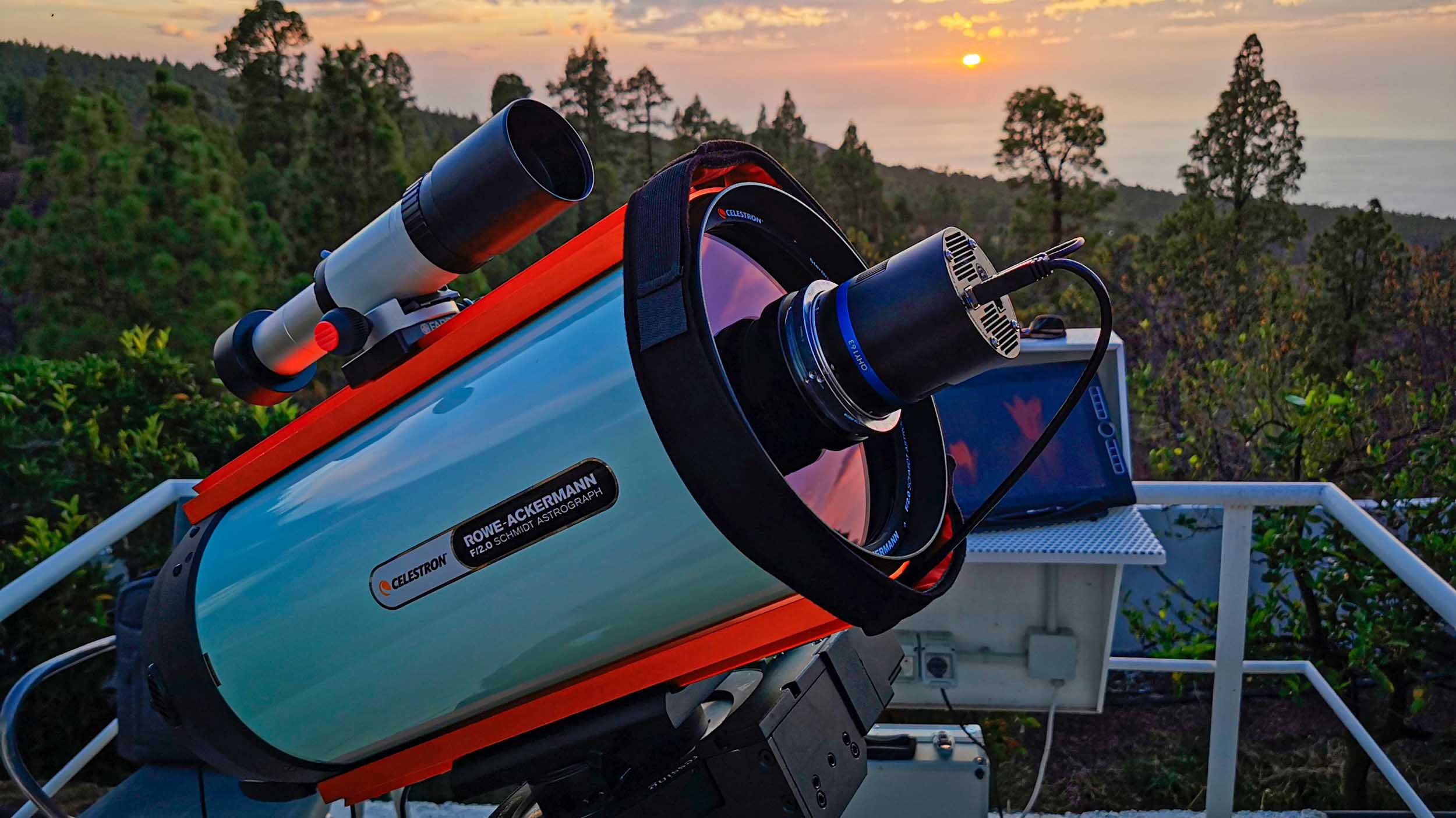 Astrofotografia com o Celestron RASA 800 — testemunho