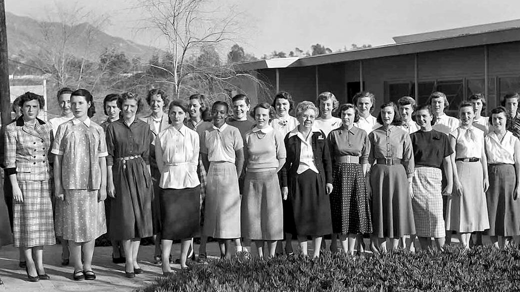 As “computresses” no JPL Campus 1953; © NASA/JPL-Caltech