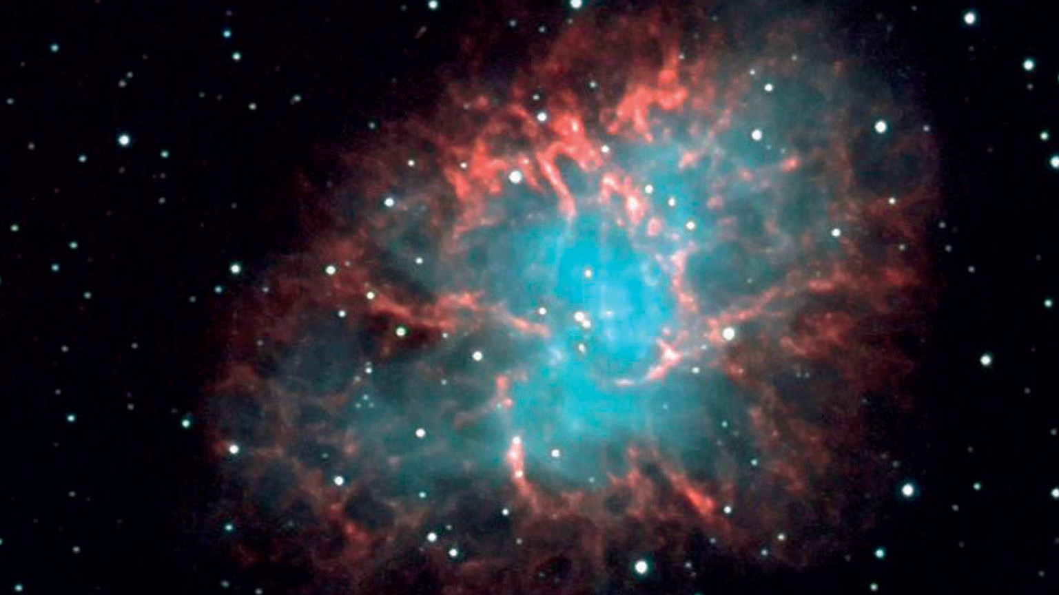 A Nebulosa do Caranguejo na constelação Touro. Michael Breite, Stefan Heutz, Wolfgang Ries / CCD Guide 