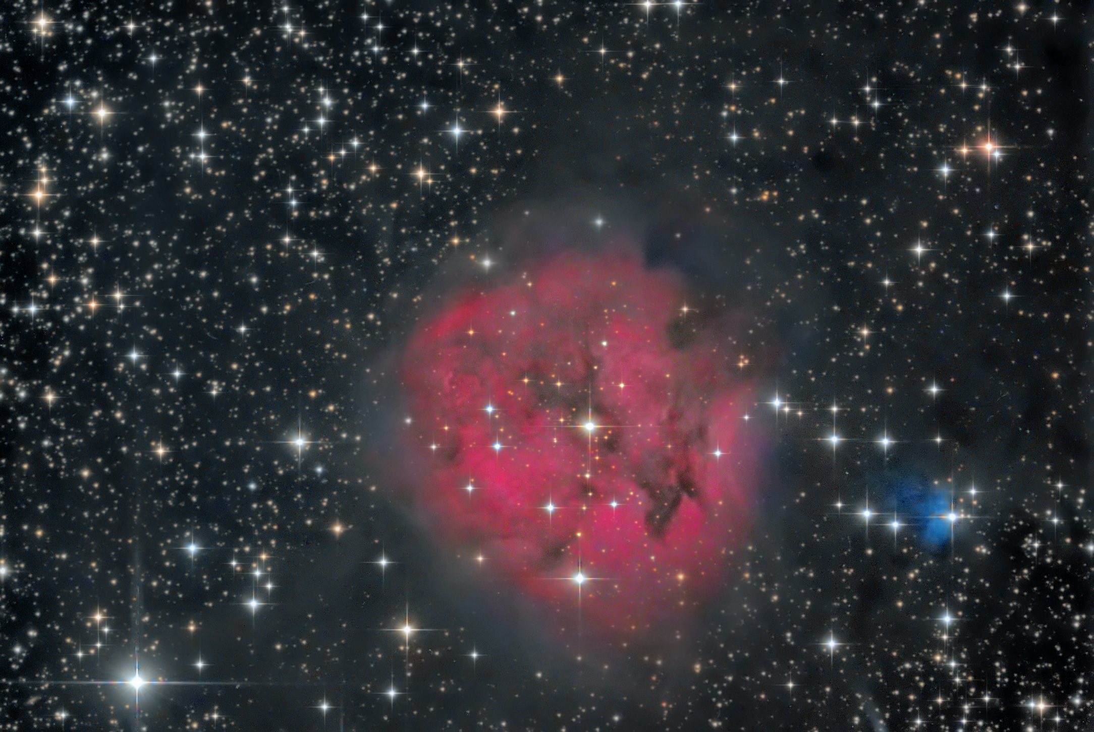 Nebulosa do Casulo IC 5146, fotografia: Carlos Malagón