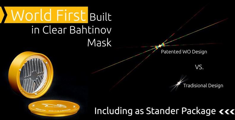 Máscara Bahtinov 
