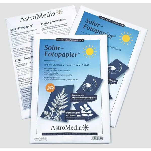 AstroMedia Kit sortimento Das Solar-Fotopapier DIN A4 10 Stück