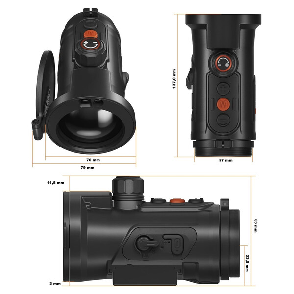 ThermTec Câmara térmica Hunt 635L Pro LRF