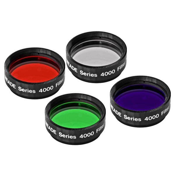 Meade Filtro de cor Conjunto-3 1,25" 8, 21, 38A, 56