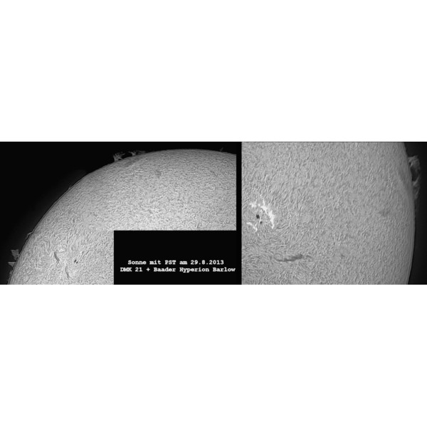 Coronado ST 40/400 PST Telscópio Solar Pessoal (tubo e ótica) + maleta