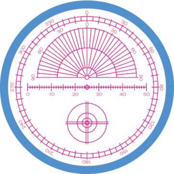 Meade Ocular de medição astrométrica de 12mm iluminada por pilha