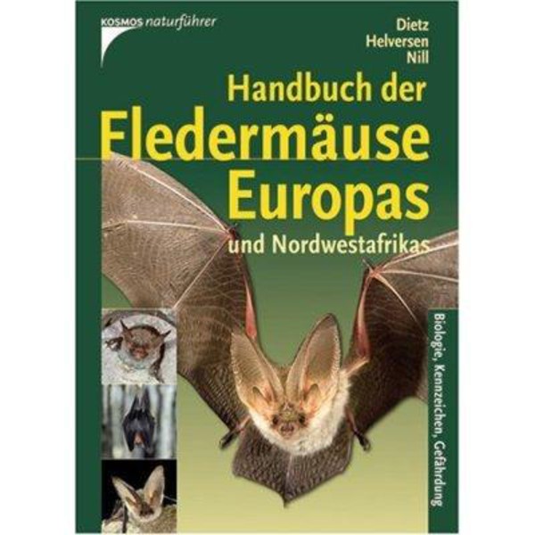 Kosmos Verlag Manual dos morcegos da Europa e noroeste da África