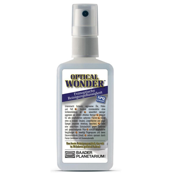 Baader Líquido de limpeza ótica Optical Wonder 100ml