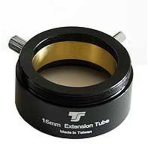 TS Optics Adaptador de T2 para 1,25", rosca sobreposta T2, comprimento de 15mm