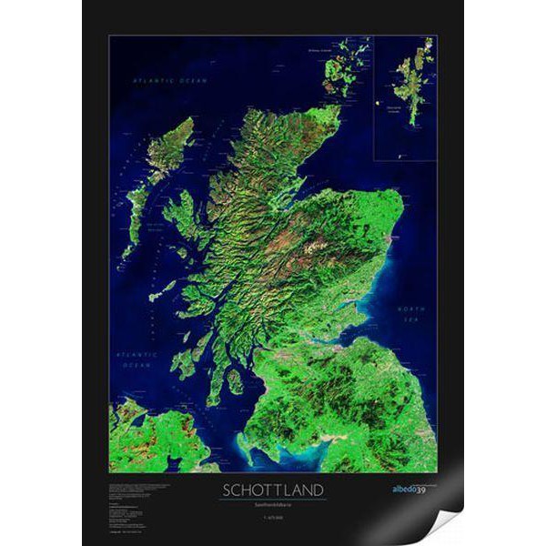 albedo 39 Mapa Escócia