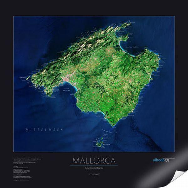 albedo 39 Mapa regional Maiorca