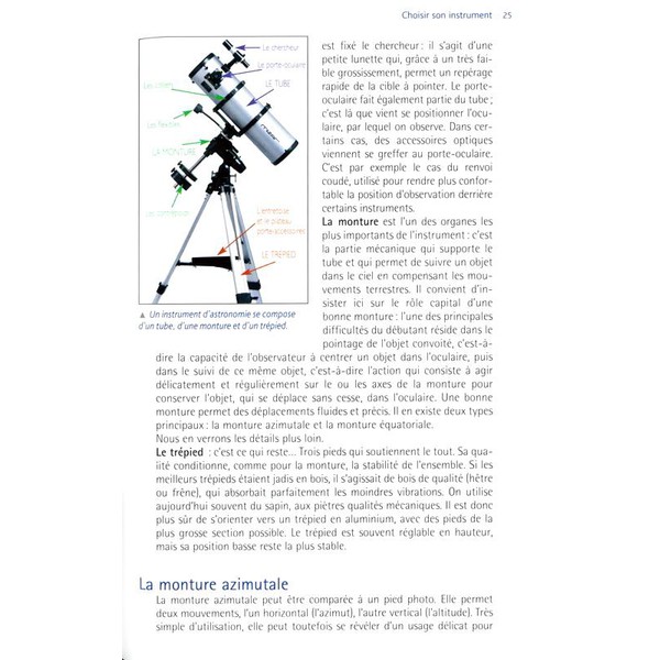 Eyrolles Livro Guia do astrônomo debutante (francês)