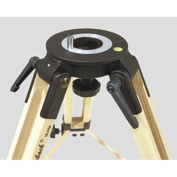Berlebach Tripé de madeira Uni Modelo 18 para Takahashi EM-200 com placa de acessórios