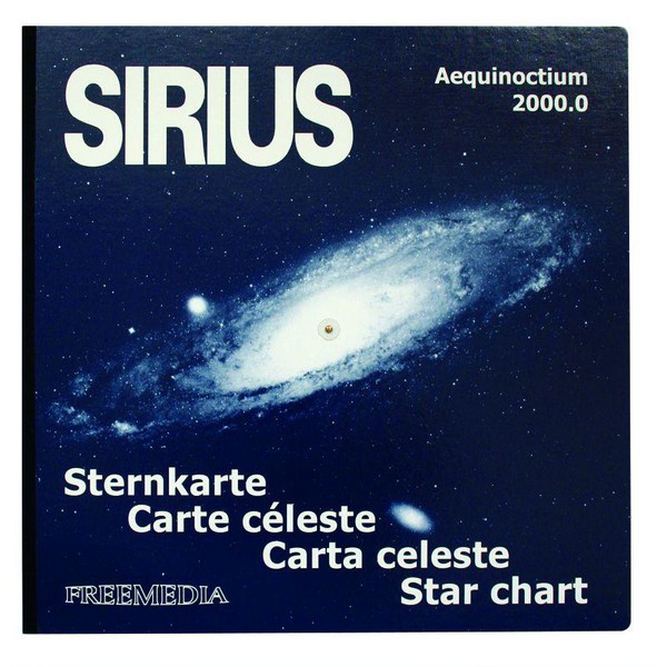 Freemedia mapa celeste Sirius modelo grande
