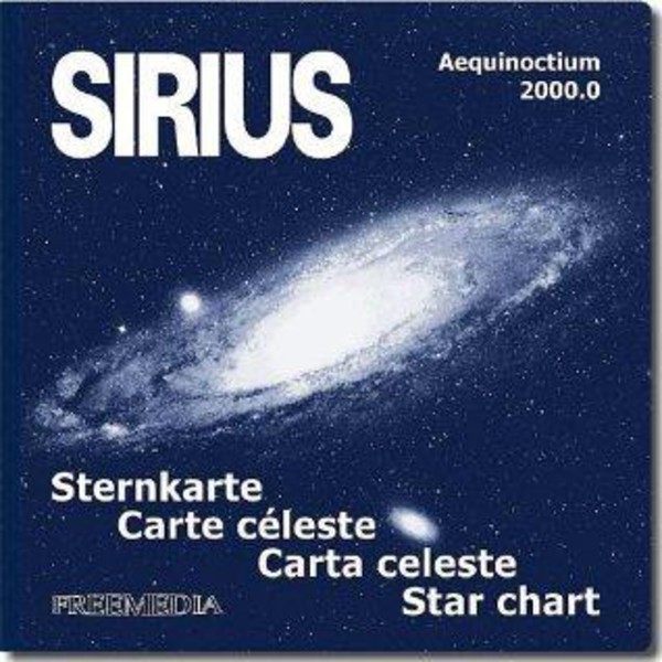 Freemedia Carta celeste SIRIUS Grande modello (esp.)