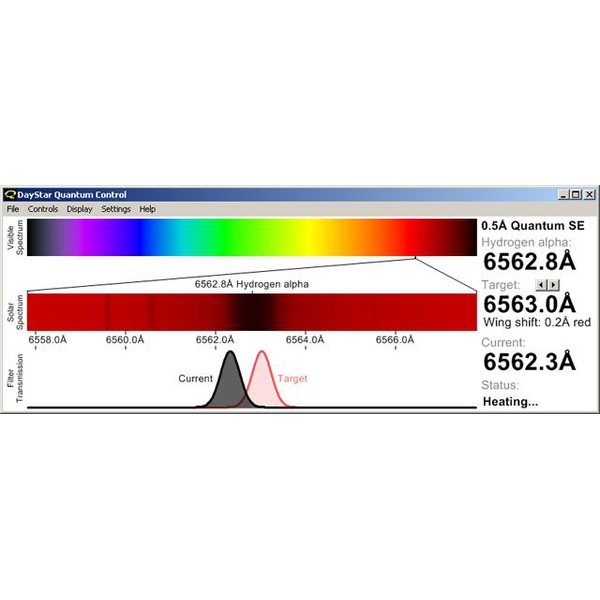 DayStar 0.8Å filtro H-alpha Quantum SE