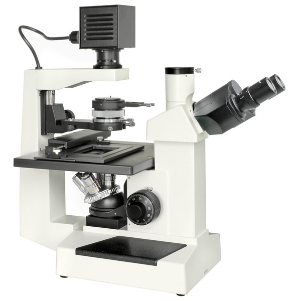 Bresser Microscópio invertido Science IVM 401, invers, trino, 100x - 400x