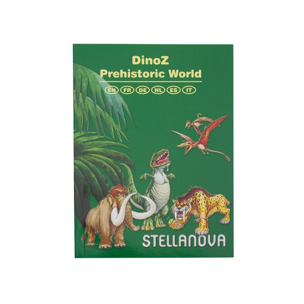 Stellanova DinoZ Globo para crianças mundo pré-histórico 15cm