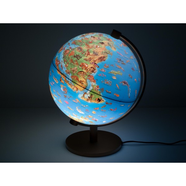 Stellanova DinoZ Globo para crianças luminoso mundo pré-histórico 28cm