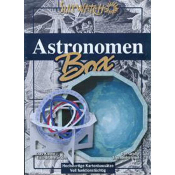 Sunwatch Verlag Kit sortimento Caixa do astrônomo: Céu estrelado + Planetário de Mesa