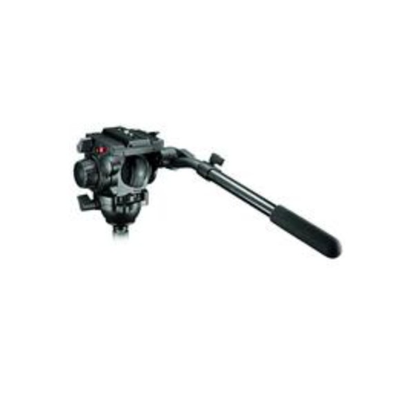 Manfrotto Cabeça panorâmica para tripé Inclinador fluido de video profissional com meia esféra de 75mm e 501PL