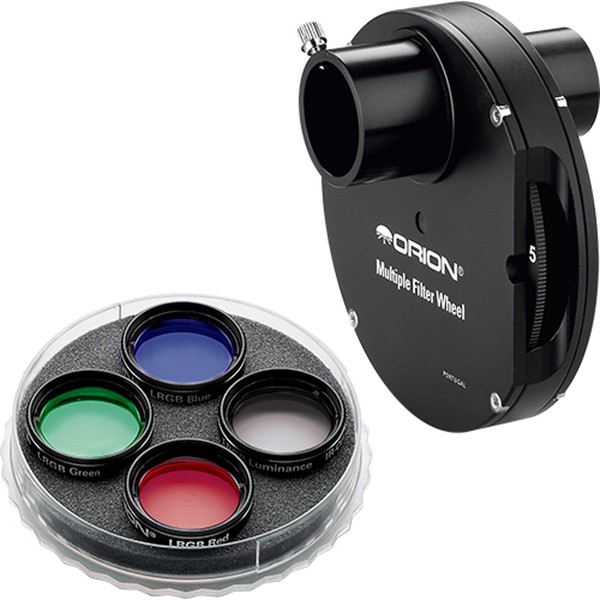 Orion Roda de filtros com conjunto de filtros LRGB