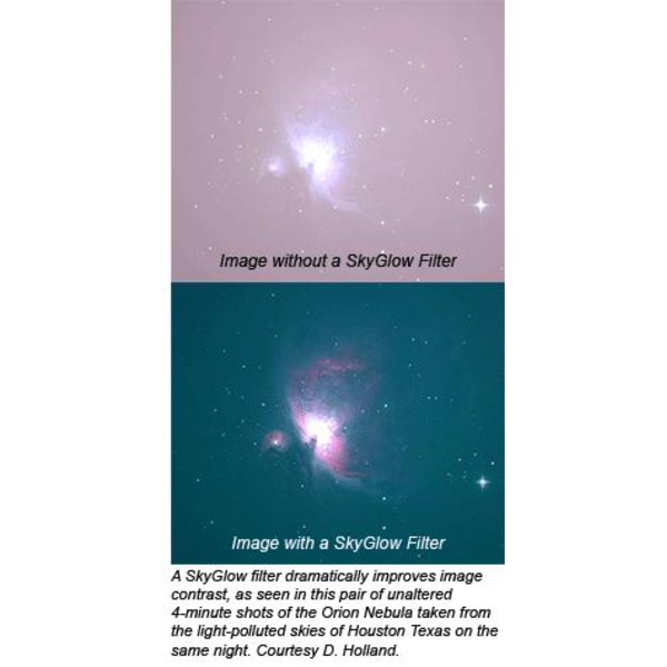 Orion SkyGlow filtro de 1,25''