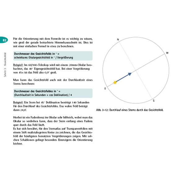 Oculum Verlag Habilitação ao telescópio em 4 passos