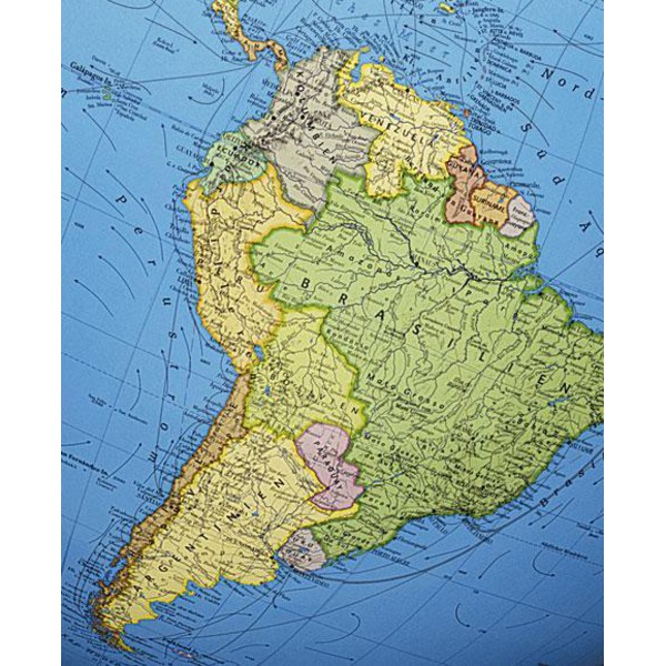 Columbus Globo com pedestal Duo 51cm Holzfuß