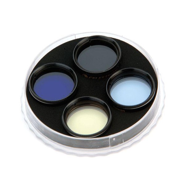 Celestron Conjunto de oculares - 1,25" (8, ND-13, 47, 82A)