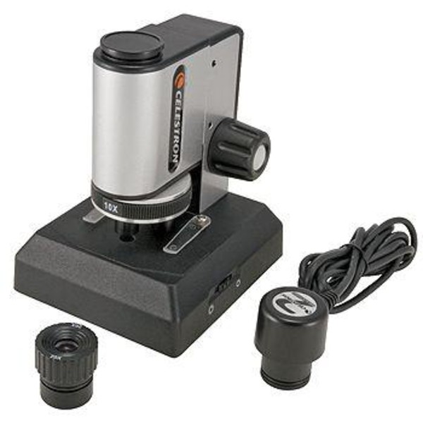 Celestron Microscópio digital e ótico DOM 44 3330