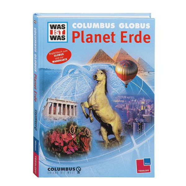 Columbus Globos para crianças WAS IST WAS Globo Colombo "Planeta Terra"